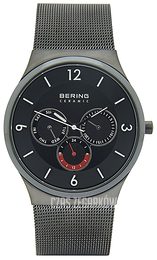 Bering Ceramic Czarny/Stal Ø40 mm 33440-077