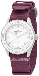 Blancpain Fifty Fathoms Biały/Tkanina Ø38 mm 5100-1127-NAVA