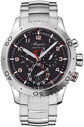 Breguet Type XXII Czarny/Stal Ø44 mm 3880ST-H2-SX0