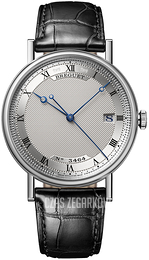 Breguet Classique Srebrny/Skóra Ø38 mm 5177BB-15-9V6