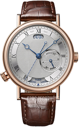 Breguet Classique Srebrny/Skóra Ø43 mm 5727BR-12-9ZU