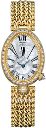 Breguet Reine De Naples Biały/18 karatowe żółte złoto Ø24.95 mm 8928BA-51-J20-DD00