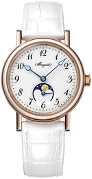 Breguet Classique Biały/Skóra Ø30 mm 9087BR-29-964
