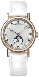 Breguet Classique Biały/Skóra Ø30 mm 9087BR-52-964