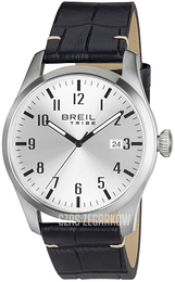 Breil Tribe Srebrny/Skóra Ø42 mm EW0233