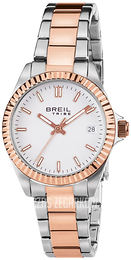 Breil Tribe Biały/Stal w kolorze różowego złota Ø32 mm EW0240
