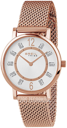 Breil Tribe Biały/Stal w kolorze różowego złota Ø32 mm EW0404