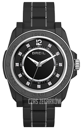 Breil Czarny/Stal Ø37 mm TW0837