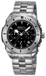Breil Czarny/Stal Ø45 mm TW1125