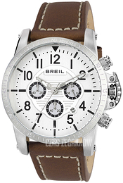 Breil Pilot Srebrny/Skóra Ø45 mm TW1504