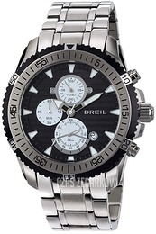 Breil Edge Czarny/Stal Ø47 mm TW1506