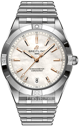 Breitling Chronomat Automatic 36 Biały/Stal Ø36 mm A10380101A4A1