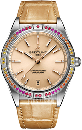 Breitling Chronomat Automatic 36 Beżowy/Skóra Ø36 mm A10380611A1P1