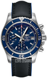 Breitling Superocean Chronograph Niebieski/Guma Ø42 mm A13311D1-C971-223X-A18BA.1
