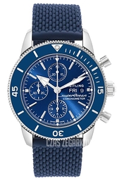 Breitling Superocean Heritage Ii Chronograph Niebieski/Guma Ø44 mm A13313161C1S1