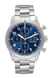Breitling Navitimer Chronograph Niebieski/Stal Ø43 mm A13314101C1A1
