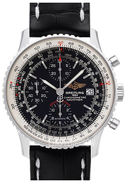 Breitling Navitimer Heritage Czarny/Skóra Ø42 mm A1332412-BF27-743P-A20BA.1