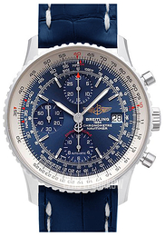 Breitling Navitimer Heritage Niebieski/Skóra Ø42 mm A1332412-C942-731P-A20BA.1