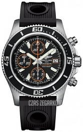 Breitling Superocean Chronograph II Czarny/Guma Ø44 mm A1334102-BA85-200S-A20DSA.2