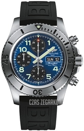 Breitling Superocean Chronograph Steelfish Niebieski/Guma Ø44 mm A13341C3-C893-152S-A20SS.1