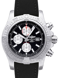 Breitling Super Avenger II Czarny/Tkanina Ø48 mm A1337111-BC29-104W-A20BA.1