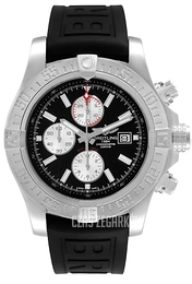 Breitling Super Avenger II Chronograph Czarny/Guma Ø48 mm A1337111.BC29.154S.A20S.1