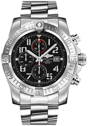 Breitling Super Avenger Ii Czarny/Stal Ø48 mm A13371111B2A1
