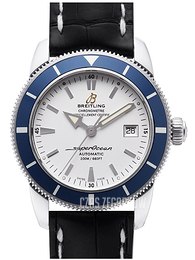 Breitling Superocean Heritage 42 Srebrny/Skóra Ø42 mm A1732116-G717-743P-A20BA.1