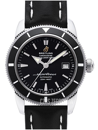 Breitling Superocean Heritage 42 Czarny/Skóra Ø42 mm A1732124-BA61-435X-A20BA.1