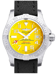 Breitling Avenger II Seawolf Żółty/Tkanina Ø45 mm A1733110-I519-103W-A20BASA.1