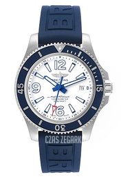 Breitling Superocean Ii 42 Biały/Guma Ø42 mm A17366D81A1S1