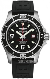 Breitling Superocean II 44 Czarny/Guma Ø44 mm A1739102-BA76-152S-A20SS.1