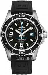 Breitling Superocean II 44 Czarny/Guma Ø44 mm A1739102-BA79-152S-A20SS.1