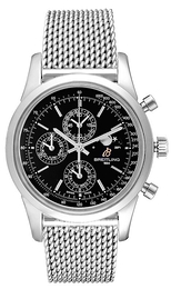 Breitling Transocean Chronograph 1461 Czarny/Stal Ø43 mm A1931012.BB68.154A