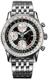Breitling Montbrillant Datora Czarny/Stal Ø43 mm A2133012-B993-441A