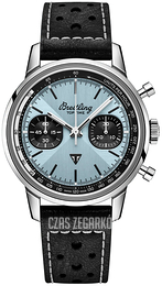 Breitling Top Time Triumph Niebieski/Skóra Ø41 mm A23311121C1X1