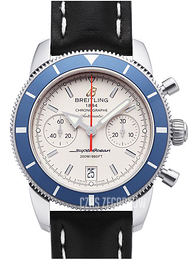 Breitling Superocean Heritage Chrono 44 Srebrny/Skóra Ø44 mm A2337016.G753.435X.A20BA.1