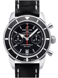 Breitling Superocean Heritage Chrono 44 Czarny/Skóra Ø44 mm A2337024-BB81-743P-A20BA.1