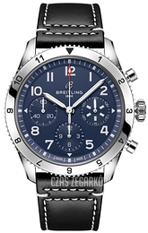Breitling Classic AVI Tribute to Vought F4U Crossair Niebieski/Skóra Ø42 mm A233801A1C1X1
