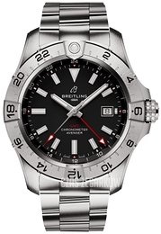 Breitling Avenger Automatic GMT 44 Czarny/Stal Ø44 mm A32320101B1A1