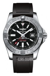 Breitling Avenger II GMT Czarny/Guma Ø43 mm A3239011.BC35.131S.A20S.1