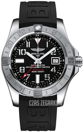 Breitling Avenger Ii Gmt Czarny/Guma Ø43 mm A32390111B2S1