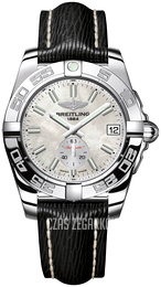 Breitling Galactic 36 Automatic Biały/Skóra Ø36 mm A3733012-A788-213X-A16BA.1