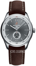 Breitling Premier Automatic 40 Szary/Skóra Ø40 mm A37340351B1X1