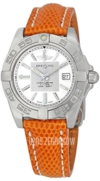 Breitling Galactic 32 Beżowy/Skóra Ø31.8 mm A71356L2.G702.212X.A14BA.1