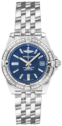Breitling Galactic 32 Niebieski/Stal Ø31.8 mm A71356LA.C811.367A
