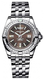 Breitling Galactic 32 Brązowy/Stal Ø31.8 mm A71356LA.Q579.367A
