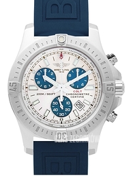 Breitling Colt Chronograph II Biały/Guma Ø44 mm A7338811-G790-158S