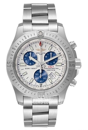 Breitling Colt Chronograph Srebrny/Stal Ø44 mm A7338811-G790-173A