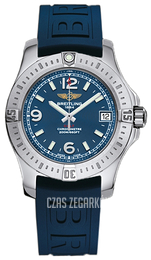 Breitling Colt 36 Niebieski/Guma Ø36 mm A7438911-C913-238S-A16S.1